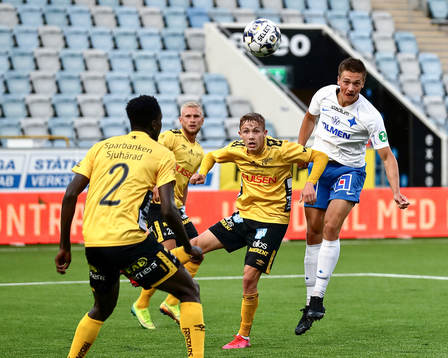 Mål 1-1 av IFK Norrköpings Rasmus Stensbæk Lauritsen