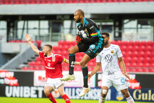 Östersunds målvakt Aly Keita
