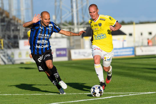 Sirius Karl Larson och Falkenbergs Christoffer Carlsson