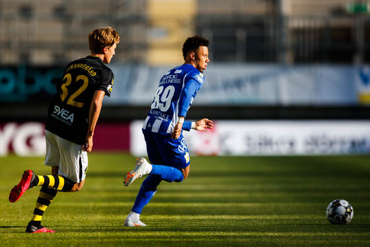 s Tom Strannegård och IFK Göteborgs Tobias Sana