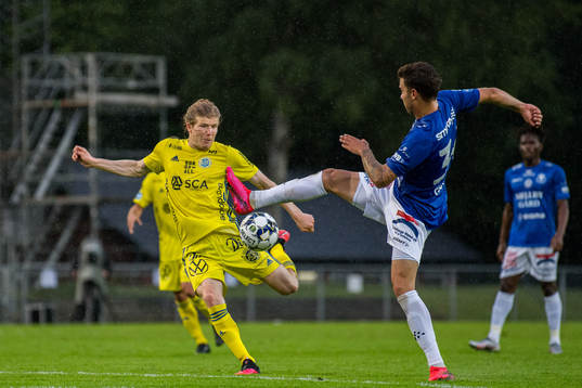 Sundsvalls Oliver Berg och Trelleborgs Herman Hallberg
