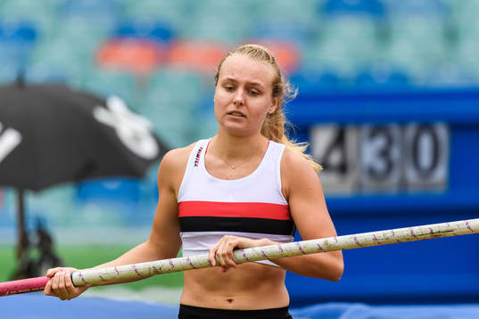 Lisa Gunnarsson, Hässelby SK, looks dejected when
