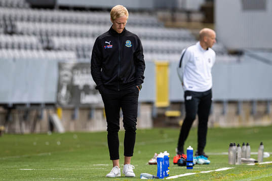 Lunds tränare Ted Waltersson-Larsson deppar