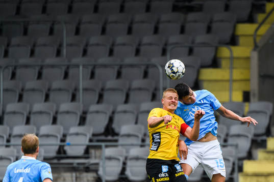 Elfsborgs Per Frick och Malmö FFs Anel Ahmedhodzic