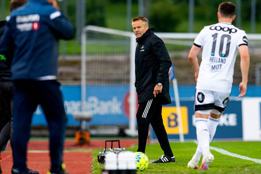 Trond Henriksen, interim head coach of Rosenborg
