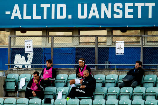 Even Hovland, Filip Brattbakk, Erik Botheim and goalkeeper