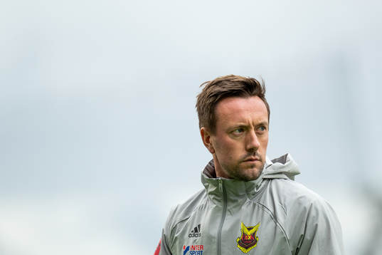 Östersunds tränare Ian Burchnall