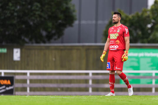 Varbergs målvakt Stojan Lukic