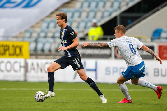 IFK Göteborgs August Erlingmark och IFK Norrköpings Eric
