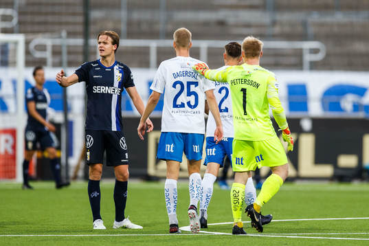 IFK Göteborgs August Erlingmark reagerar