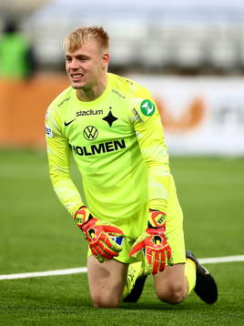 IFK Norrköpings målvakt Isak Pettersson