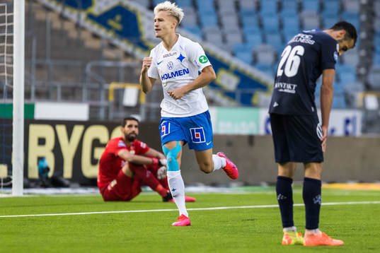 IFK Norrköpings Pontus Almqvist jublar