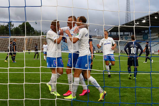 IFK Norrköpings Christoffer Nyman, Eric Smith och Lars