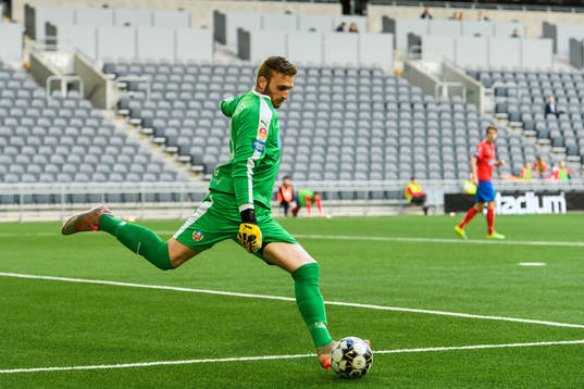 Helsingborgs målvakt Alexander Nilsson