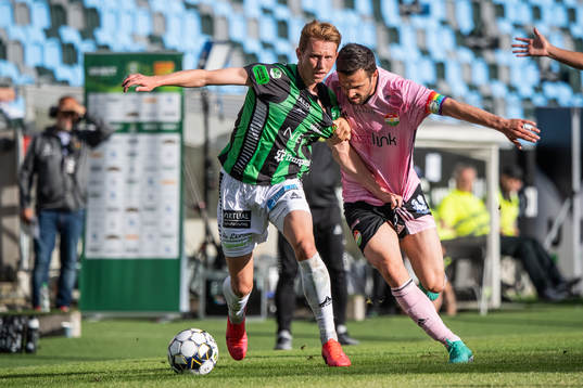 GAIS Julius Lindberg och Dalkurds Kadir Hodzic