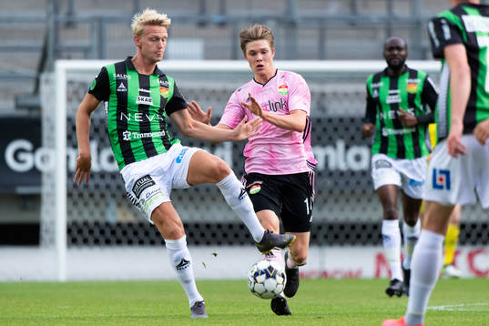 GAIS Joackim Åberg och Dalkurds Gustav Berggren