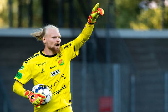 GAIS målvakt Mathias Karlsson