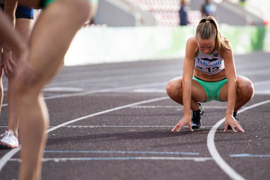 Lovisa Lindh of Ullevi FK looks dejected