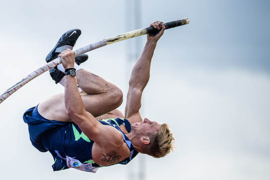 Piotr Lisek of Poland