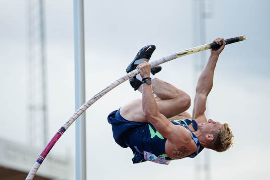 Piotr Lisek of Poland