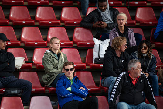 Pole vaulters Michaela Meijer and Angelica Bengtsson in the
