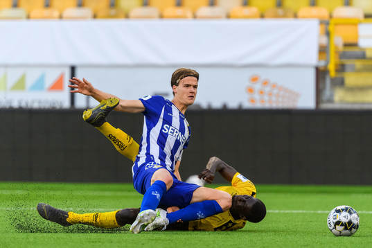 IFK Göteborgs August Erlingmark och Elfsborgs Marokhy