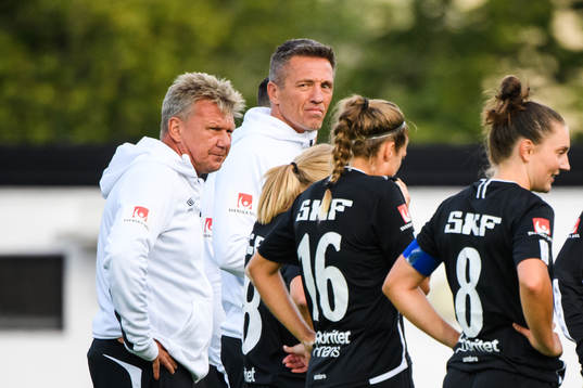 Göteborgs assisterande tränare Jörgen Ericsson och