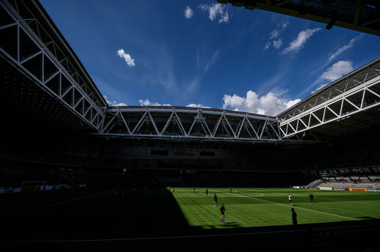 Interiör vy av tele2 Arena