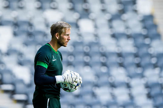 Hammarbys målvakt David Ousted