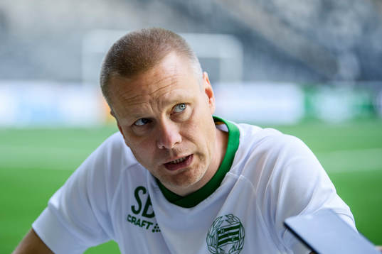 Hammarbys tränare Stefan Billborn
