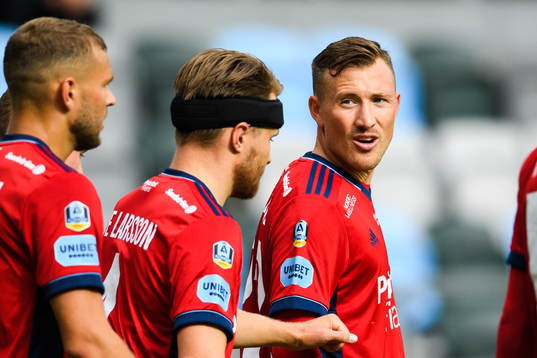 Djurgårdens Fredrik Ulvestad jublar