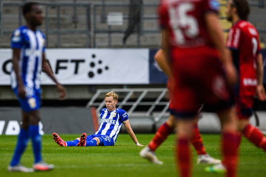 IFK Göteborgs Victor Wernersson deppar
