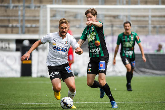 Örebros Johan Mårtensson och Varbergs Gustav Norlin
