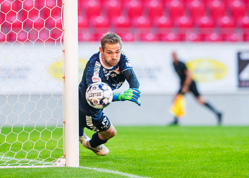 Kalmars målvakt Lucas Hägg-Johansson