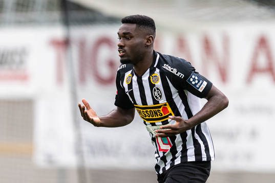 Landskronas Patrick Nwadike deppar