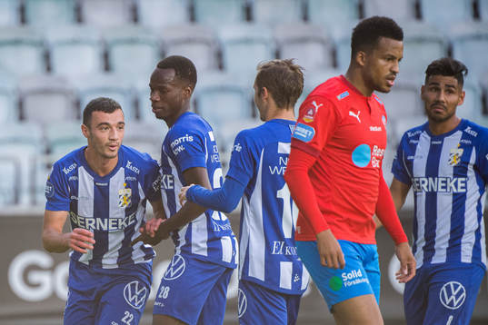 IFK Göteborgs Giorgi Kharaishvili jublar