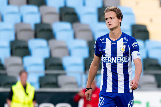 IFK Göteborgs August Erlingmark deppar