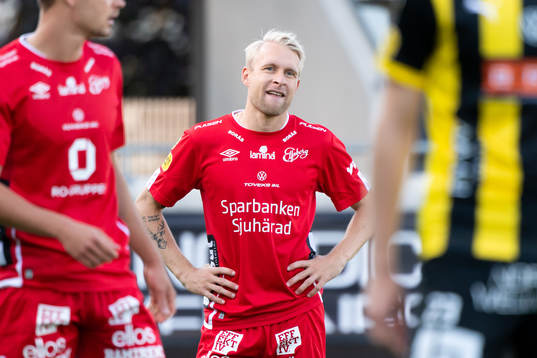 Elfsborgs Johan Larsson deppar