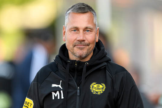 Mjällbys tränare Marcus Lantz