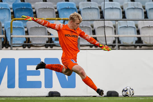 IFK Norrköpings målvakt Isak Pettersson