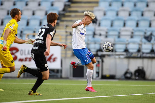 Målchans för IFK Norrköpings Pontus Almqvist