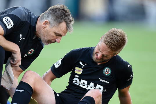 Örebros Johan Mårtensson skadad