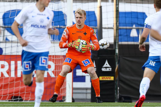 IFK Norrköpings målvakt Isak Pettersson