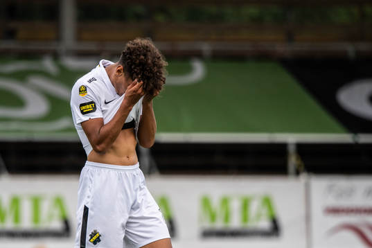 under fotbollsmatchen i Allsvenskan mellan Varberg och AIK