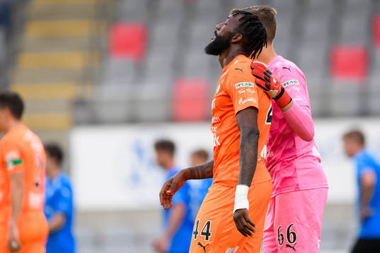 AFC Eskilstunas Abdel Rhamane Khalil Diarra deppar