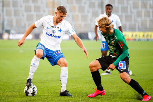 IFK Norrköpings Henrik Castegren och Varbergs Sebastian