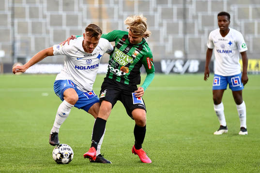 IFK Norrköpings Pontus Almqvist och Varbergs Sebastian