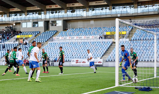 Mål 2-0 av IFK Norrköpings Rasmus Stensbæk Lauritsen