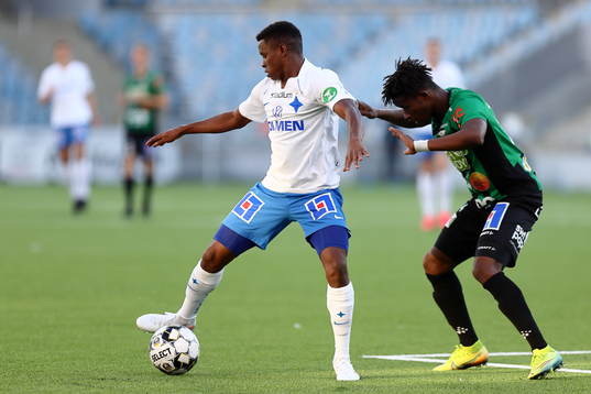 IFK Norrköpings Abdulrazaq Ishaq 0ch Varbergs Adama Fofana
