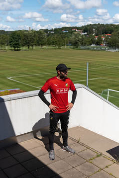 Häckens tränare Andreas Alm